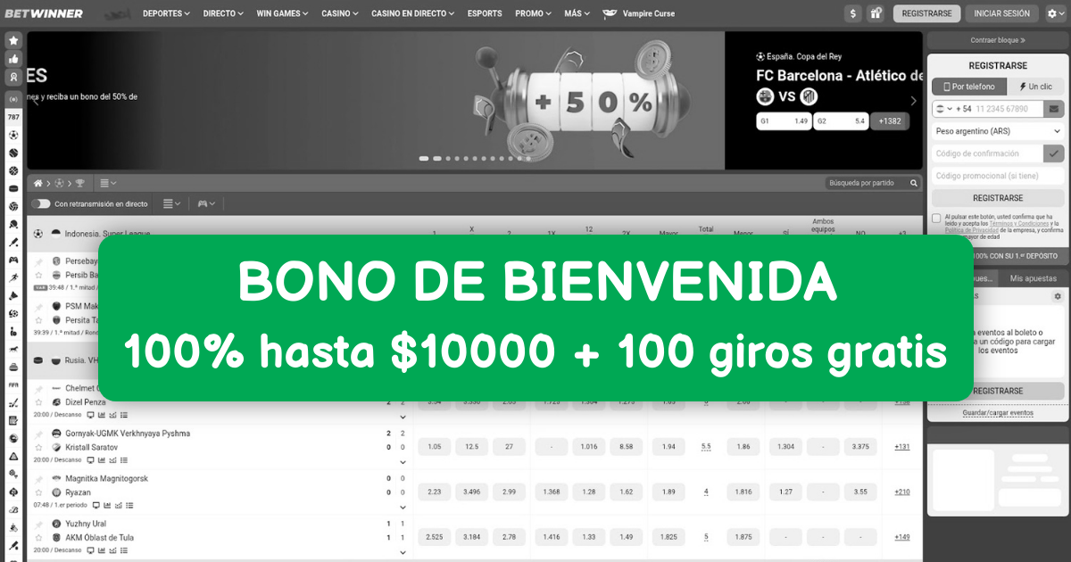 BetWinner Casino Argentina